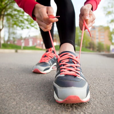 close-up of custom orthotics used to support posture and movement in Marysville, Ohio