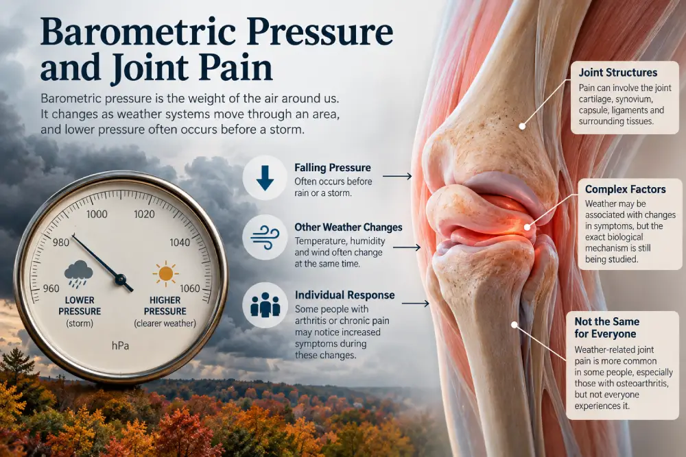 Why do my joints feel stiffer when it gets cold